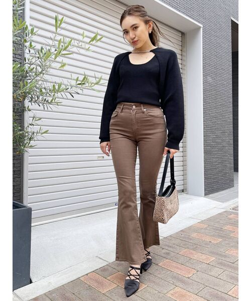 EVRIS（エヴリス）の「ポインテッドレースアップミュール（サンダル・レディース・ブラック/カーキ/ブルー・SMALL/MEDIUM/LARGE）」の11枚目の写真