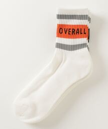 UNIVERSAL OVERALL | 【UNIVERSAL OVERALL】メンズ 3P トップラインロゴ  クォーターソックス LU-319 LU-320(ソックス/靴下)
