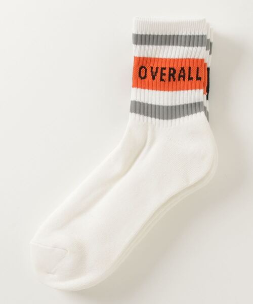 UNIVERSAL OVERALL（ユニバーサルオーバーオール）の「【UNIVERSAL OVERALL】メンズ 3P トップラインロゴ  クォーターソックス LU-319 LU-320(LU-343 LU-344)（ソックス/靴下・メンズ・ホワイト/ブラック・M）」の10枚目の写真