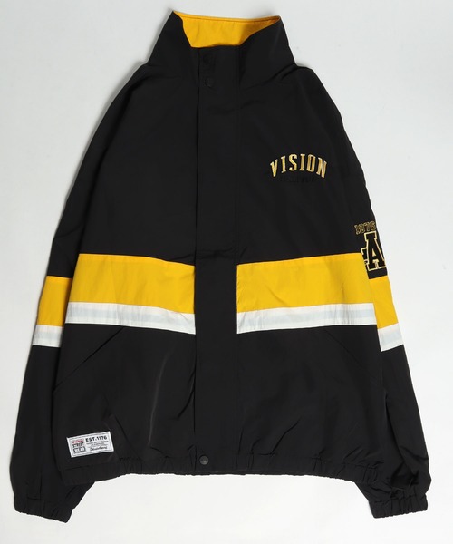 VISION STREET WEAR（ヴィジョンストリートウェア）の「VISION STREET WEAR ヴィンテージワッペンナイロンブルゾン（ブルゾン・メンズ・ホワイト/ターコイズブルー/ブラック/ブラック系その他/ブラック系その他2・LL/L/M）」の12枚目の写真