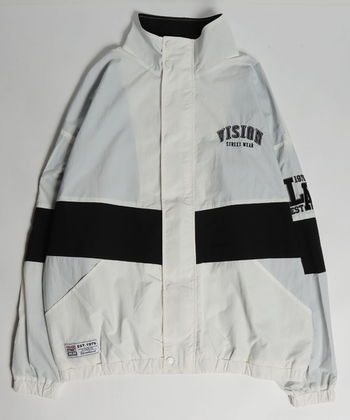 VISION STREET WEAR（ヴィジョンストリートウェア）の「VISION STREET WEAR ヴィンテージワッペンナイロンブルゾン（ブルゾン・メンズ・ホワイト/ターコイズブルー/ブラック/ブラック系その他/ブラック系その他2・LL/L/M）」の19枚目の写真