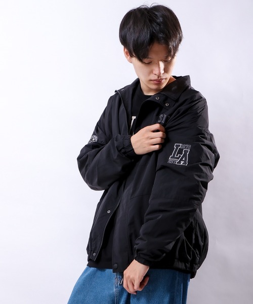 VISION STREET WEAR（ヴィジョンストリートウェア）の「VISION STREET WEAR ヴィンテージワッペンナイロンブルゾン（ブルゾン・メンズ・ホワイト/ターコイズブルー/ブラック/ブラック系その他/ブラック系その他2・LL/L/M）」の16枚目の写真