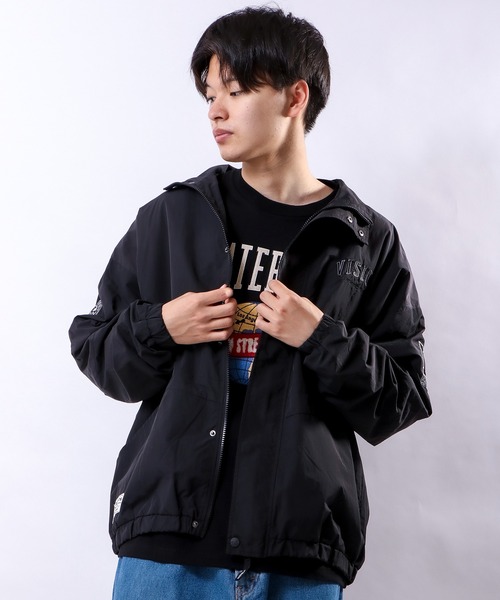 VISION STREET WEAR（ヴィジョンストリートウェア）の「VISION STREET WEAR ヴィンテージワッペンナイロンブルゾン（ブルゾン・メンズ・ホワイト/ターコイズブルー/ブラック/ブラック系その他/ブラック系その他2・LL/L/M）」の6枚目の写真