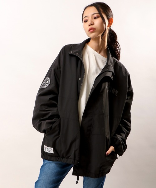 VISION STREET WEAR（ヴィジョンストリートウェア）の「VISION STREET WEAR ヴィンテージワッペンナイロンブルゾン（ブルゾン・メンズ・ホワイト/ターコイズブルー/ブラック/ブラック系その他/ブラック系その他2・LL/L/M）」の10枚目の写真