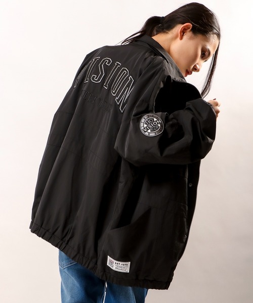 VISION STREET WEAR（ヴィジョンストリートウェア）の「VISION STREET WEAR ヴィンテージワッペンナイロンブルゾン（ブルゾン・メンズ・ホワイト/ターコイズブルー/ブラック/ブラック系その他/ブラック系その他2・LL/L/M）」の15枚目の写真