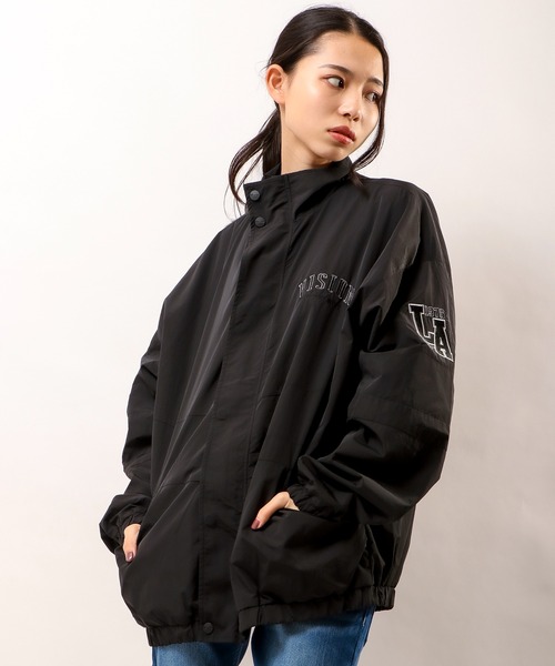 VISION STREET WEAR（ヴィジョンストリートウェア）の「VISION STREET WEAR ヴィンテージワッペンナイロンブルゾン（ブルゾン・メンズ・ホワイト/ターコイズブルー/ブラック/ブラック系その他/ブラック系その他2・LL/L/M）」の21枚目の写真