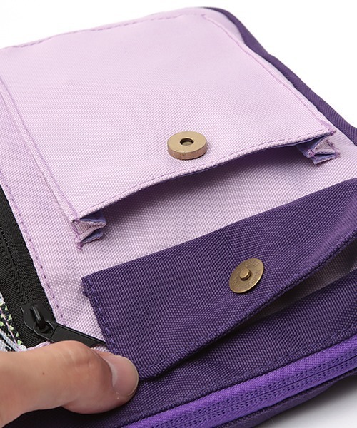 チチカカ（チチカカ）の「ポートレイトショルダーバッグ（ショルダーバッグ・レディース・ブラック/ベージュ/パープル・FREE）」の17枚目の写真