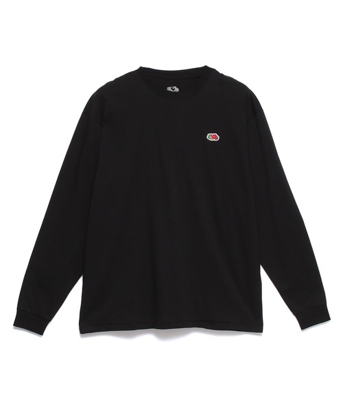 FRUIT OF THE LOOM(フルーツオブザルーム)の「ワッペン付L/S Tシャツ / ロンT / 長袖 / トップス / シンプル / カジュアル / 無地 / ワンポイント / ユニセックス(Tシャツ/カットソー・レディース・ホワイト/ブラック・M/L/XL)」の20枚目の写真