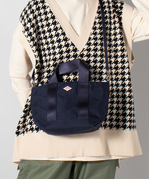 DANTON(ダントン)の「【DANTON/ダントン】2WAYショルダー #DT-H0011 COR(ショルダーバッグ・メンズ・ブラック/ベージュ/オリーブ/ダークネイビー・FREE)」の4枚目の写真