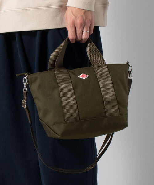 DANTON(ダントン)の「【DANTON/ダントン】2WAYショルダー #DT-H0011 COR(ショルダーバッグ・メンズ・ブラック/ベージュ/オリーブ/ダークネイビー・FREE)」の8枚目の写真