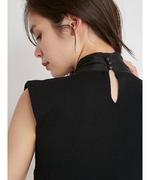 【美品】SNIDEL ボウタイニットプルオーバー ブラック 黒 SNIDEL - SNIDEL ボウタイニットプルオーバーの通販 by ma's
