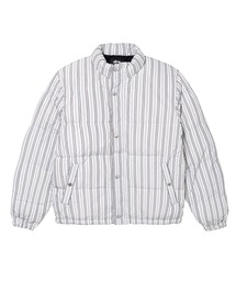 Stripe Down Puffer Jacket