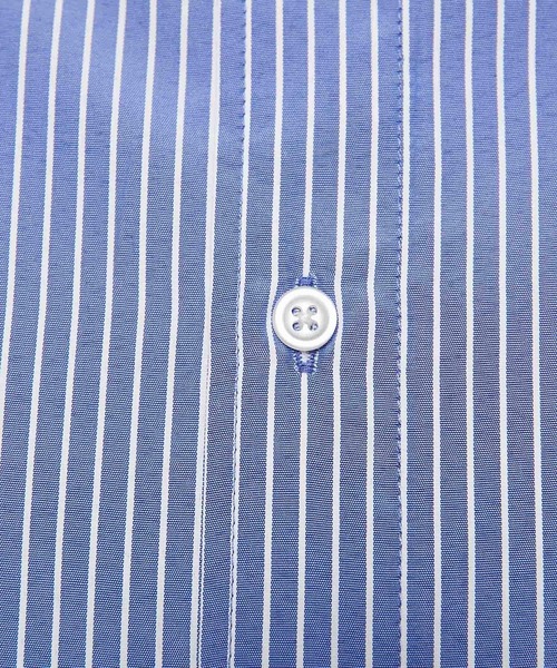 WHO'S WHO gallery（フーズフーギャラリー）の「COOPERワークシャツ（シャツ/ブラウス・メンズ・ホワイト×ブルー/ネイビー×ホワイト・FREE）」の10枚目の写真