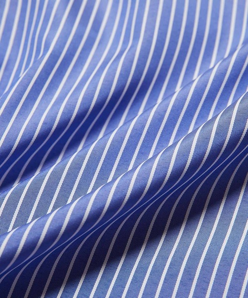 WHO'S WHO gallery（フーズフーギャラリー）の「COOPERワークシャツ（シャツ/ブラウス・メンズ・ホワイト×ブルー/ネイビー×ホワイト・FREE）」の5枚目の写真