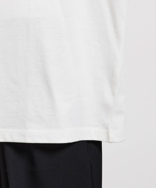 JUNRED（ジュンレッド）の「ベアロングTシャツ（Tシャツ/カットソー・メンズ・ホワイト/ベージュ/グリーン/ネイビー・M/L/LL）」の9枚目の写真