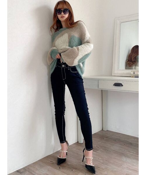 RESEXXY（リゼクシー）の「ボストンサングラス（サングラス・レディース・ブラック/ブラウン・FREE）」の3枚目の写真