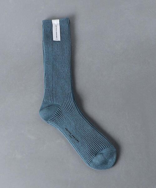 UNITED ARROWS（ユナイテッドアローズ）の「リブ ソックス（ソックス/靴下・メンズ・ブラック/ホワイト/ダークグリーン/パープル/ネイビー/レッド/ターコイズブルー/イエロー/ダークグレー/モカ/ライトグレー/ベージュ/ライム/オレンジ/ケリー/オリーブ/コバルトブルー/ライトブルー・FREE）」の11枚目の写真