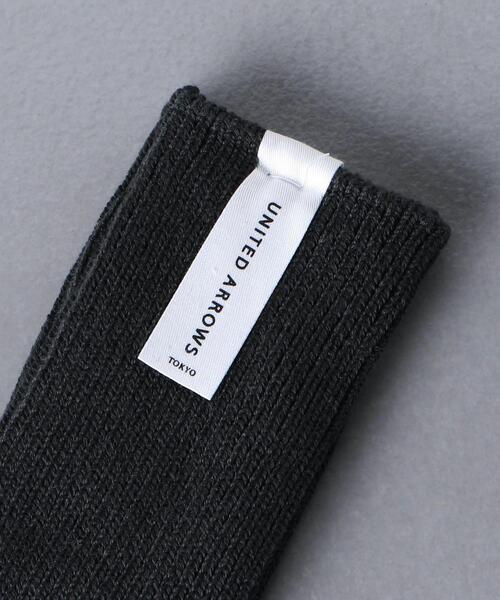 UNITED ARROWS（ユナイテッドアローズ）の「リブ ソックス（ソックス/靴下・メンズ・ブラック/ホワイト/ダークグリーン/パープル/ネイビー/レッド/ターコイズブルー/イエロー/ダークグレー/モカ/ライトグレー/ベージュ/ライム/オレンジ/ケリー/オリーブ/コバルトブルー/ライトブルー・FREE）」の20枚目の写真