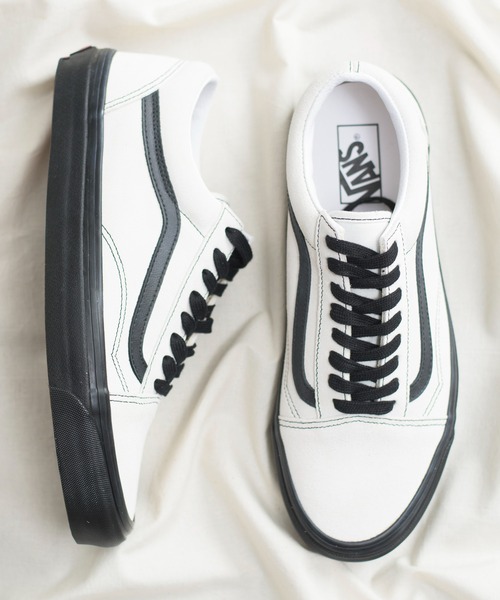 And A（アンドエー）の「VANS ヴァンズ / OLD SKOOL 36 DX オールドスクール スエード キャンバスローカットスニーカー / VN0A54F39XO / VN0A54F39XN（スニーカー・レディース・ブラック/ホワイト・24cm/24.5cm/23cm/23.5cm）」の8枚目の写真