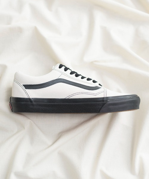 And A（アンドエー）の「VANS ヴァンズ / OLD SKOOL 36 DX オールドスクール スエード キャンバスローカットスニーカー / VN0A54F39XO / VN0A54F39XN（スニーカー・レディース・ブラック/ホワイト・24cm/24.5cm/23cm/23.5cm）」の9枚目の写真