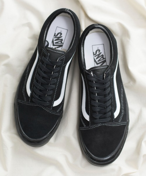 And A（アンドエー）の「VANS ヴァンズ / OLD SKOOL 36 DX オールドスクール スエード キャンバスローカットスニーカー / VN0A54F39XO / VN0A54F39XN（スニーカー・レディース・ブラック/ホワイト・24cm/24.5cm/23cm/23.5cm）」の18枚目の写真