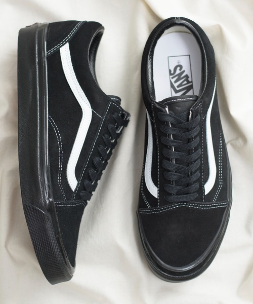 And A（アンドエー）の「VANS ヴァンズ / OLD SKOOL 36 DX オールドスクール スエード キャンバスローカットスニーカー / VN0A54F39XO / VN0A54F39XN（スニーカー・レディース・ブラック/ホワイト・24cm/24.5cm/23cm/23.5cm）」の19枚目の写真