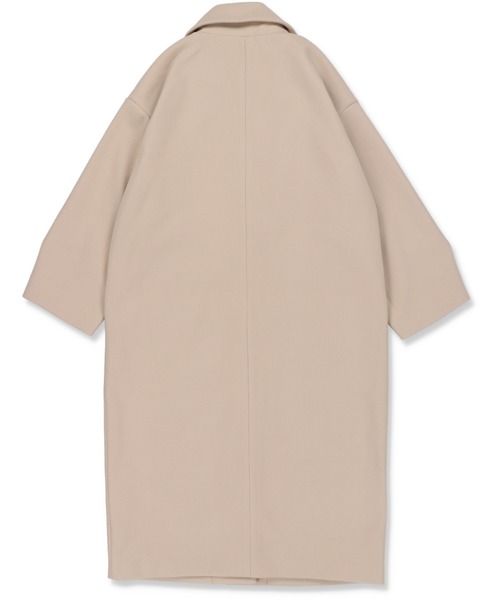 SPINNS（スピンズ）の「オーバーサイズチェスターコート（チェスターコート・レディース・ブラック/グリーン/アイボリー/モカ・ONESIZE）」の16枚目の写真