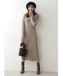 ◆リンダニットセットワンピース