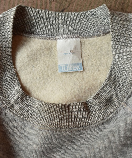 VINTAGE(ヴィンテージ)の「【ヴィンテージ古着】80's TULTEX/タルテックス 無地 クルーネックスウェット(スウェット・メンズ・グレー・X-LARGE)」の3枚目の写真