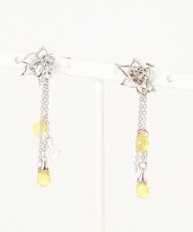 カヤ | 【カヤ】寒凪 花しずくピアス(ピアス（両耳用）)