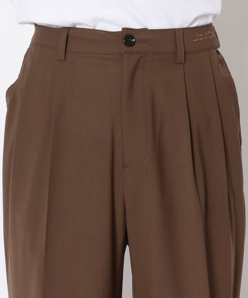 LUSOR(ルーソル)の「LUSOR(ルーソル)WOOL WIDE SLACKS(その他パンツ・メンズ・チャコール/ブラウン・SMALL/MEDIUM)」の10枚目の写真