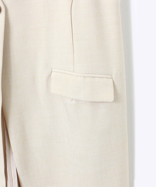 one way（ワンウェイ）の「【oneway】ノーカラーロングベスト（その他アウター・レディース・ブラック/ベージュ・FREE）」の13枚目の写真