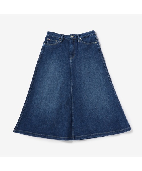 TOMMY HILFIGER(トミーヒルフィガー)の「デニムフレアスカート(デニムスカート・レディース・ブルー・34inch/36inch/32inch)」の5枚目の写真