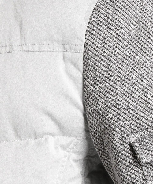 NICOLE CLUB FOR MEN（ニコルクラブフォーメン）の「袖フリースデニムダウン（ダウンジャケット/コート・メンズ・ホワイト系その他/ブルー系その他・X-LARGE/MEDIUM/XX-LARGE/LARGE）」の14枚目の写真