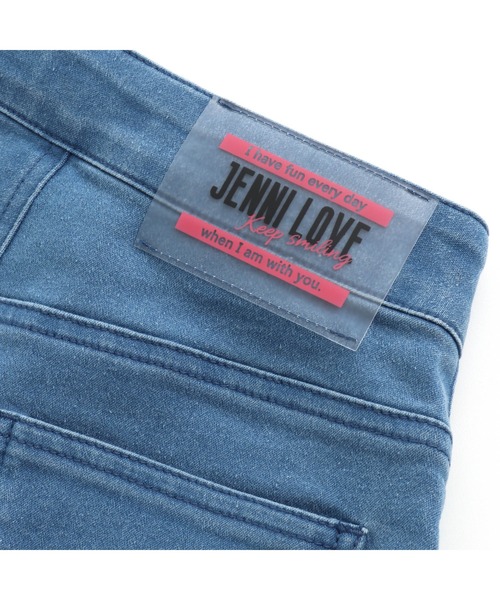 JENNI love（ジェニィラブ）の「フロントリングZIPデニムショーパン（デニムパンツ・キッズ・ネイビー/ブルー・150cm/160cm/130cm/140cm）」の18枚目の写真