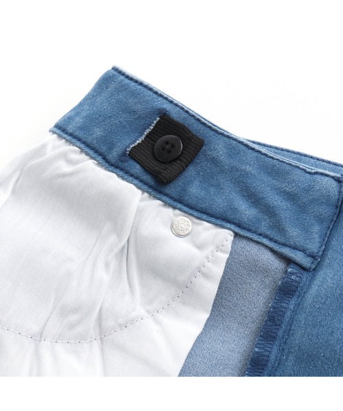 JENNI love（ジェニィラブ）の「フロントリングZIPデニムショーパン（デニムパンツ・キッズ・ネイビー/ブルー・150cm/160cm/130cm/140cm）」の19枚目の写真