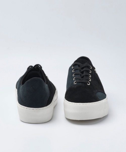 SLACK FOOTWEAR（スラックフットウェア）の「DUALOS PRM/デュアロス プレミアム（スニーカー・メンズ・ブラック×ホワイト/グレー・26.0cm/26.5cm/27.0cm/27.5cm/28.0cm/28.5cm/25.0cm/24.0cm/23.0cm）」の6枚目の写真