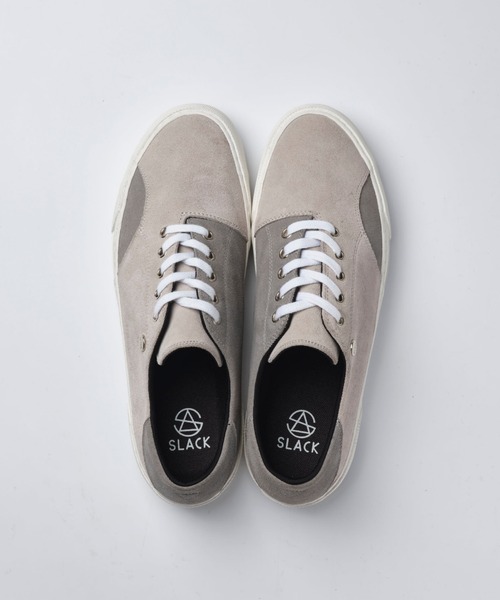 SLACK FOOTWEAR（スラックフットウェア）の「DUALOS PRM/デュアロス プレミアム（スニーカー・メンズ・ブラック×ホワイト/グレー・26.0cm/26.5cm/27.0cm/27.5cm/28.0cm/28.5cm/25.0cm/24.0cm/23.0cm）」の13枚目の写真