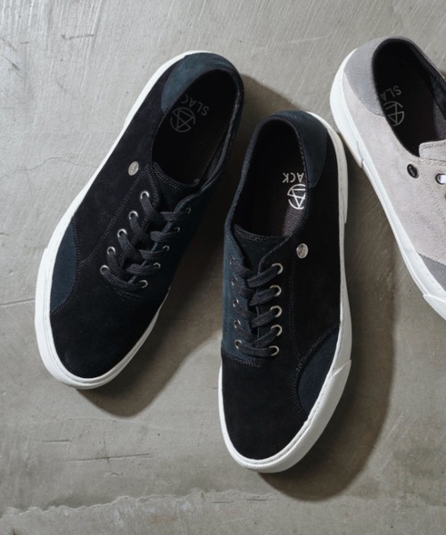 SLACK FOOTWEAR（スラックフットウェア）の「DUALOS PRM/デュアロス プレミアム（スニーカー・メンズ・ブラック×ホワイト/グレー・26.0cm/26.5cm/27.0cm/27.5cm/28.0cm/28.5cm/25.0cm/24.0cm/23.0cm）」の16枚目の写真