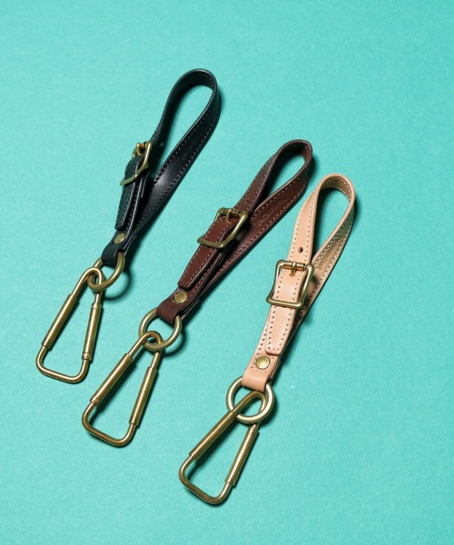 THE SUPERIOR LABOR(シュペリオールレイバー)の「HTS tiny strap(ショルダーバッグ・メンズ・ブラック/ブラウン/ナチュラル・FREE)」の8枚目の写真