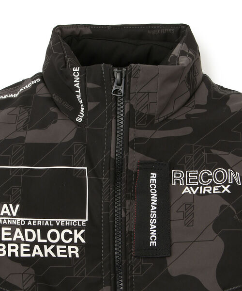 AVIREX（アヴィレックス）の「【KIDS/キッズ】フライトジャケット ウェザーウォッチャー / FLIGHT JACKET WATHER WATCHER / AF（ブルゾン・キッズ・DK.Gray/オリーブ・MEDIUM/SMALL/LARGE）」の5枚目の写真