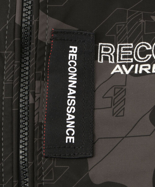 AVIREX（アヴィレックス）の「【KIDS/キッズ】フライトジャケット ウェザーウォッチャー / FLIGHT JACKET WATHER WATCHER / AF（ブルゾン・キッズ・DK.Gray/オリーブ・MEDIUM/SMALL/LARGE）」の8枚目の写真