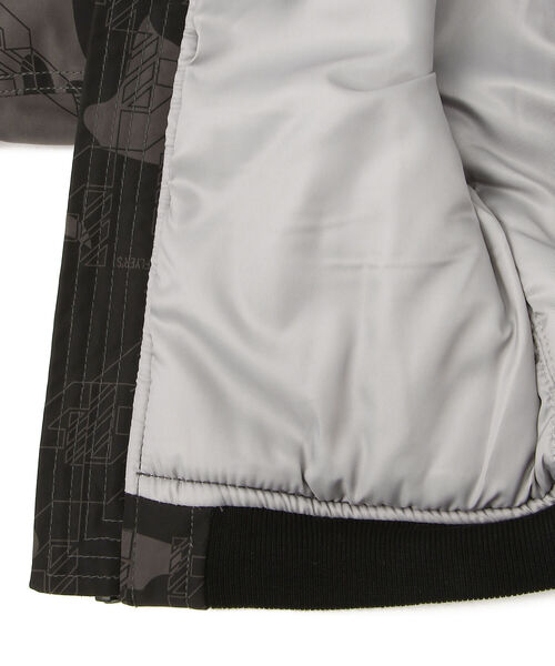 AVIREX（アヴィレックス）の「【KIDS/キッズ】フライトジャケット ウェザーウォッチャー / FLIGHT JACKET WATHER WATCHER / AF（ブルゾン・キッズ・DK.Gray/オリーブ・MEDIUM/SMALL/LARGE）」の12枚目の写真