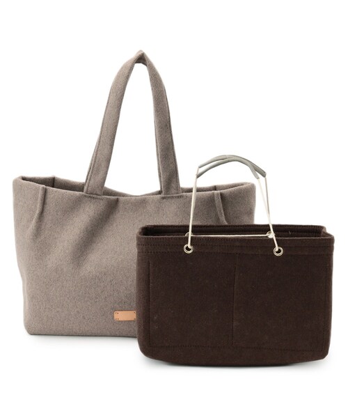 SHOO・LA・RUE（シューラルー）の「◆オーガナイザー付トート（トートバッグ・レディース・ベージュ/オレンジ/サンドベージュ/ベージュ系その他7・00）」の14枚目の写真