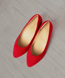 LibertyDoll 3.5㎝ウエッジヒールポインテッドトゥパンプス