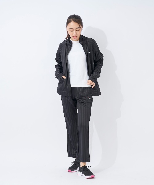 セール】【FILA:フィラ】レディース サイドライントラックパンツ