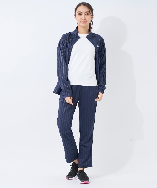 セール】【FILA:フィラ】レディース サイドライントラックパンツ