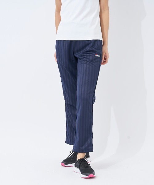 セール】【FILA:フィラ】レディース サイドライントラックパンツ