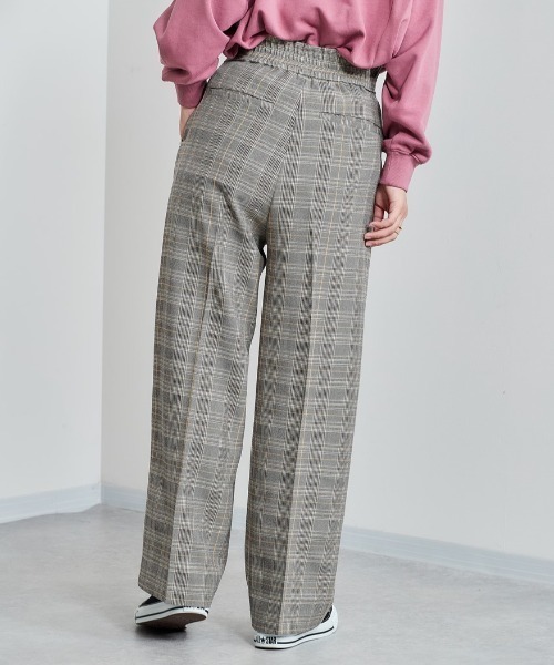 cepo（セポ）の「センタープレスチェックトラウザー（その他パンツ・レディース・ブラウン系/チャコールグレー/グレー系・S/M）」の11枚目の写真