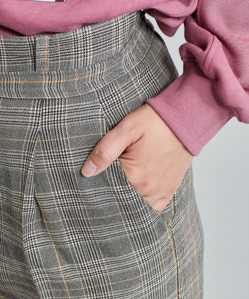cepo（セポ）の「センタープレスチェックトラウザー（その他パンツ・レディース・ブラウン系/チャコールグレー/グレー系・S/M）」の13枚目の写真